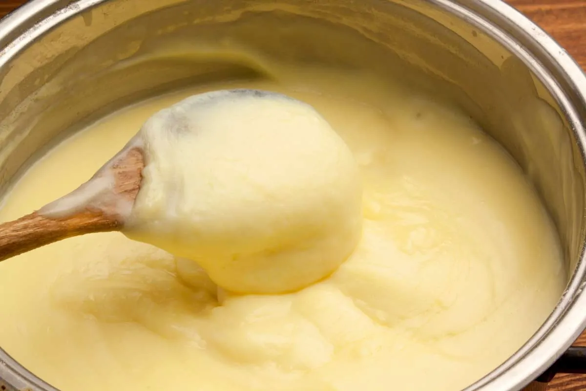 how cook custard