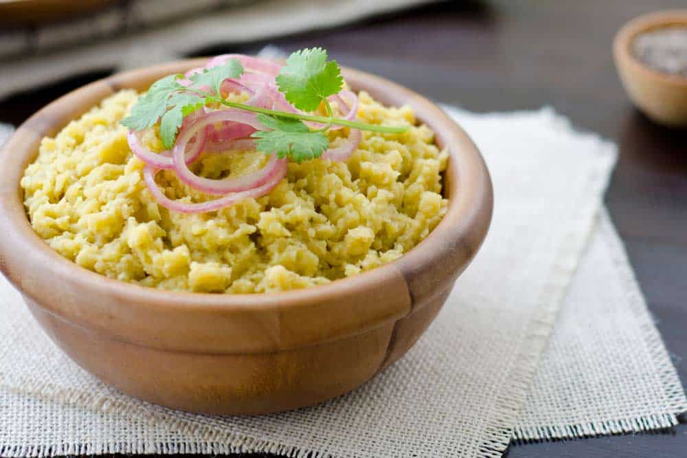 Cuban Plantain Fufu Traditional Recipe Excellent Garnish