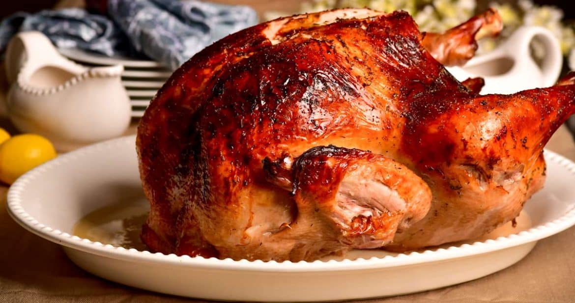Baked Turkey Recipe. Perfect for Thanksgiving Day