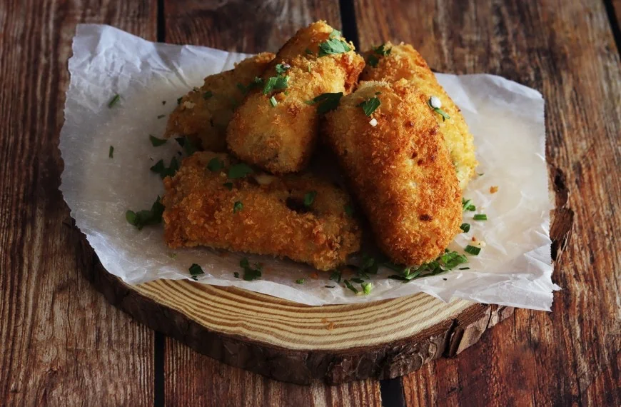 Potato and Cheese Croquettes