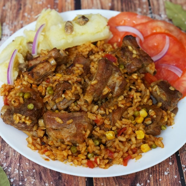 Rice with Pork Ribs