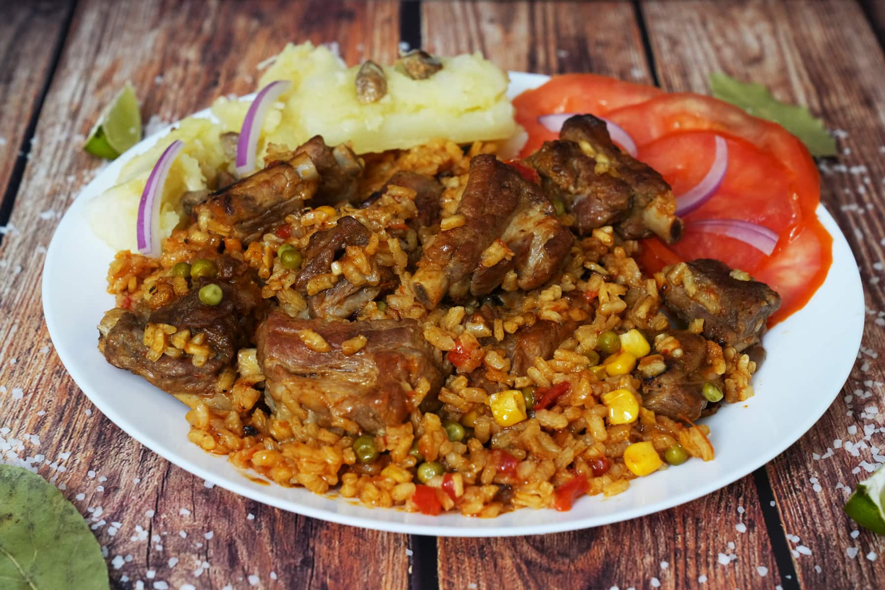 Rice with Pork Ribs StepbyStep Recipe